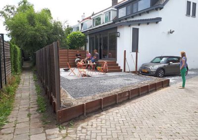 Schuttingen en afrasteringen